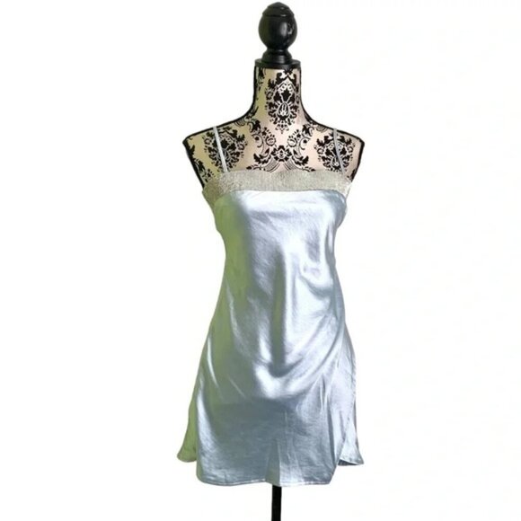 NWOT Klesis Satin Slip Dress - Picture 2 of 9